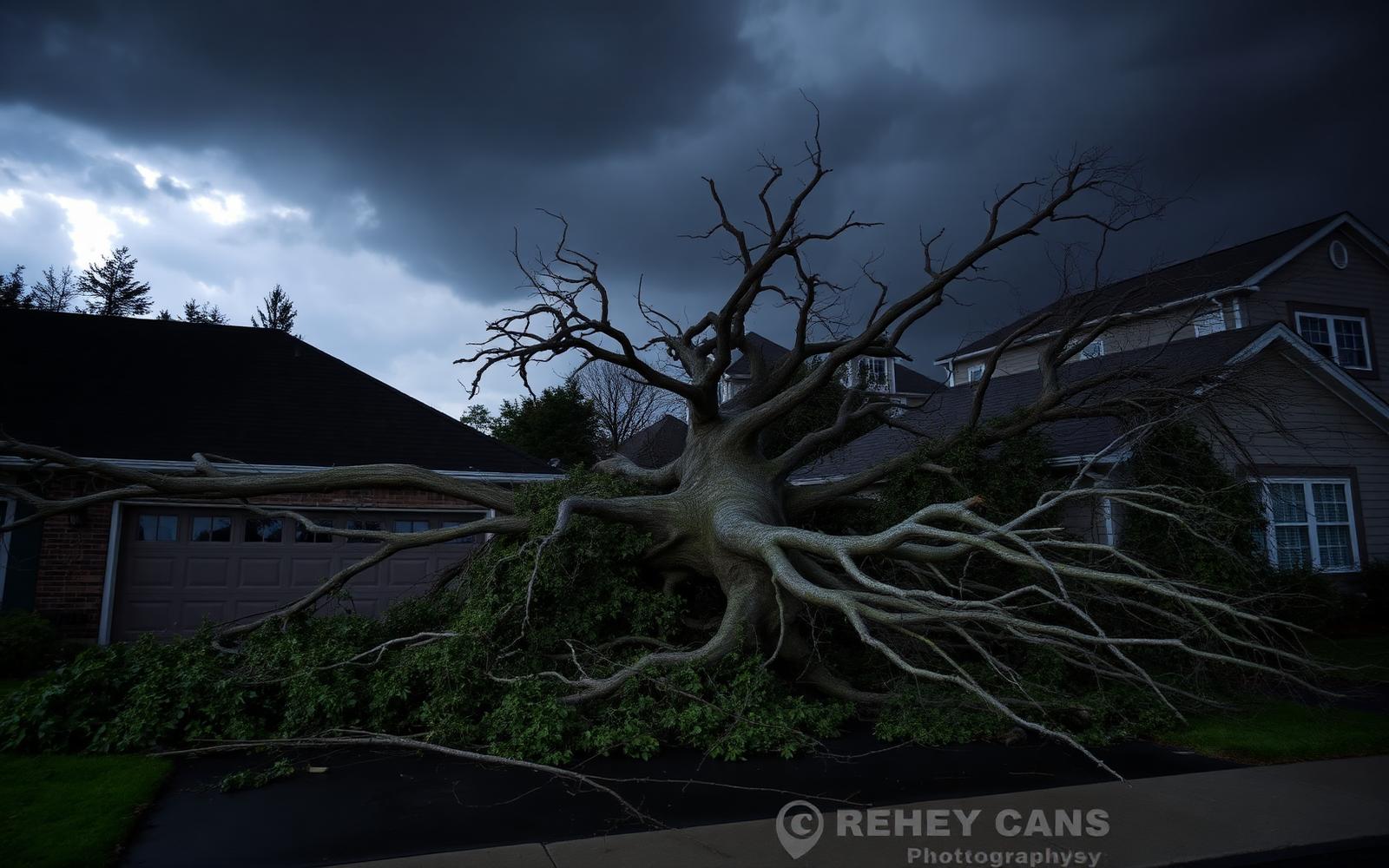 Storm damage
